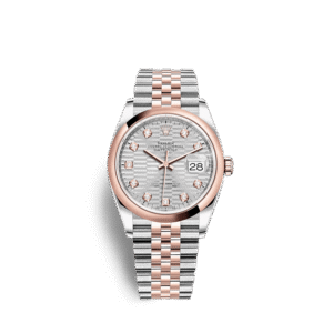 Rolex Datejust 126201 36mm Silver, fluted motif (Jubilee)