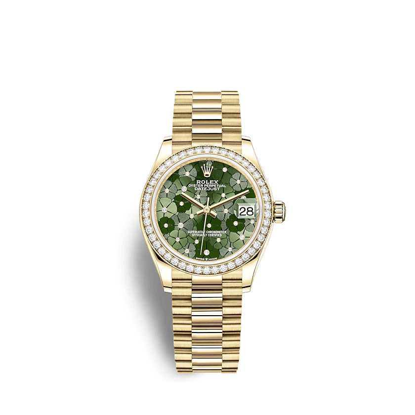 Rolex Datejust 278288RBR 31mm Olive green