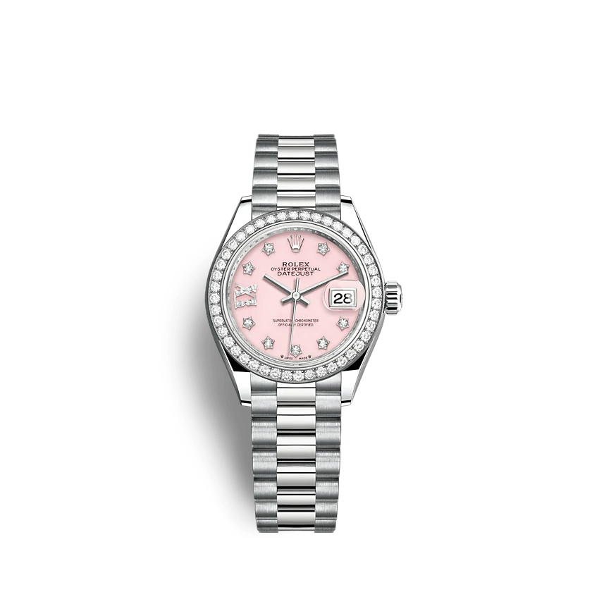 Rolex Lady-Datejust 279139RBR 28mm White mother-of-pearl