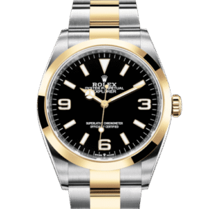 Rolex Explorer Oyster 36 mm Oystersteel and yellow gold 124273
