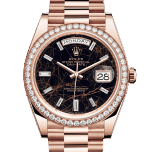 Rolex Day-Date 40 Oyster 40 mm Everose gold and diamonds 228345RBR