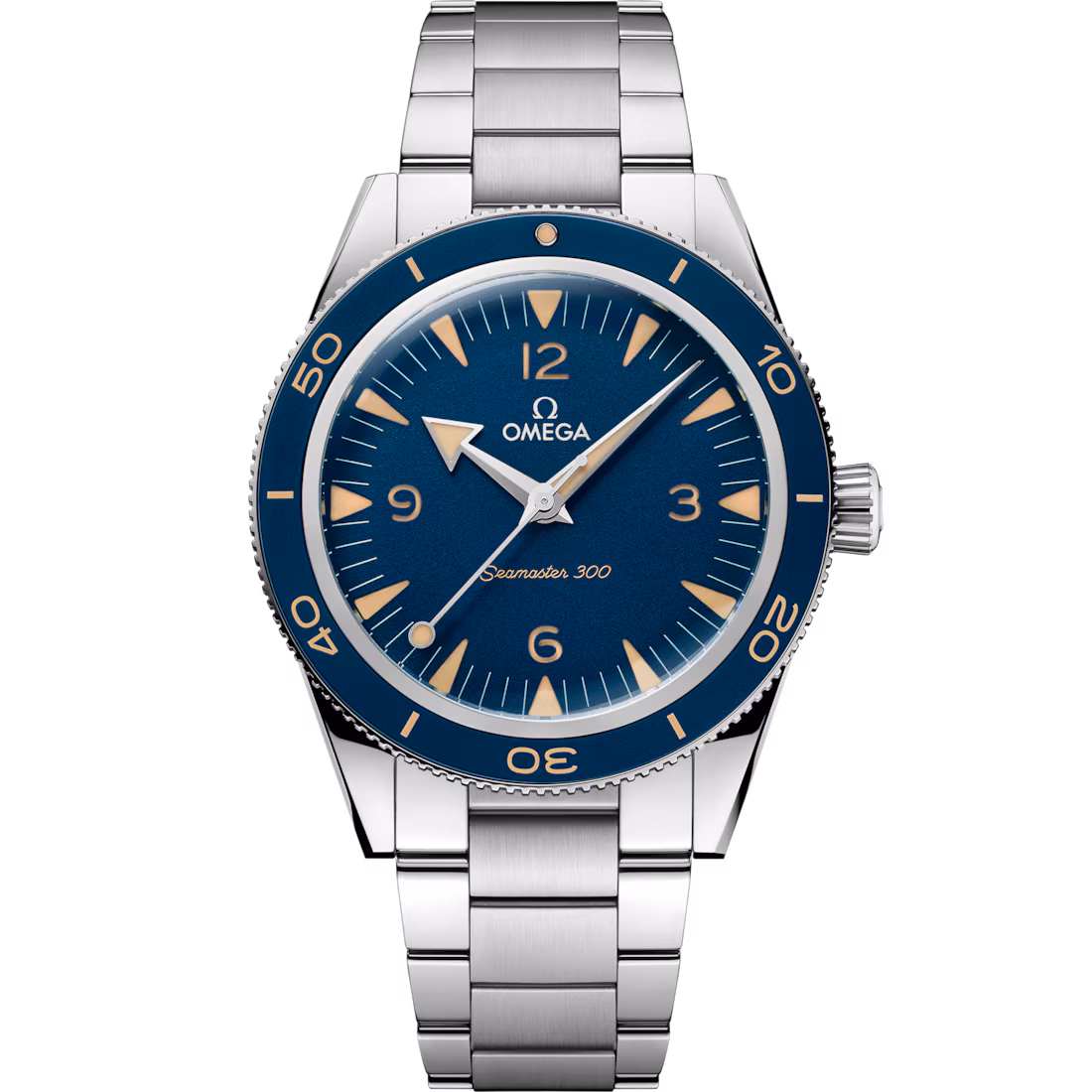 Seamaster 300 41 mm, steel on steel